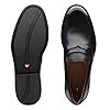 Clarks Mens Un Aldric Step Loafers, Black, 6.5 UK #5