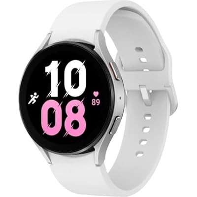 Montre connect&eacute;e SAMSUNG Galaxy Watch 5 44 mm, 1.4 Super AMOLED, GPS, WiFi + 4G LTE, Argent