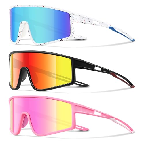 Image of Kids Polarized Sunglasses Youth Baseball Sun Glasses for Boys Girls