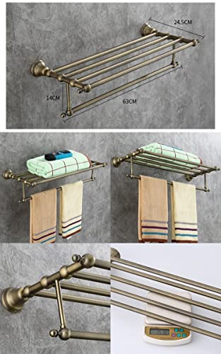 Porte-serviettes mural avec fixation solide pour un séchage rapide du linge - 2