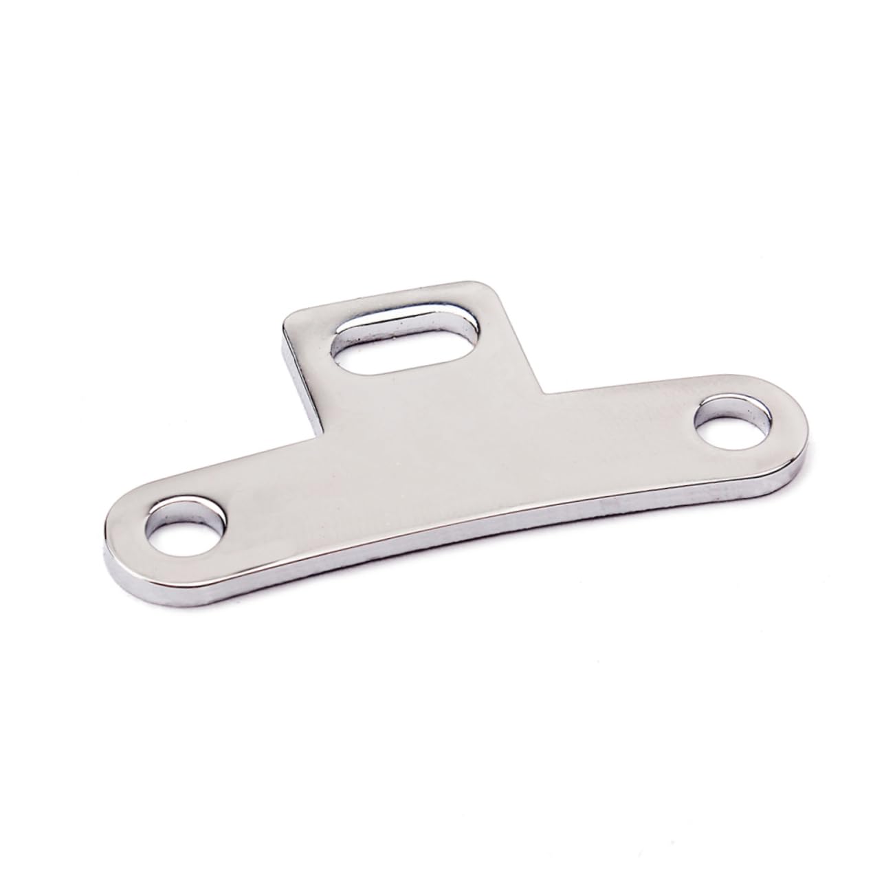 BESPORTBLE Shape Tailpiece Mount Bracket Chrome Instrument Accessory for Banjo Lightweight Durable Design for Use Standard Easy Installation Not Including Mounting Screw