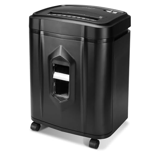 Aurora AU1225MA High-Security 12-Sheet Micro-Cut Paper and CD/Credit Card Shredder/ 5-Gallon Pullout Basket/40 Minutes Run Time