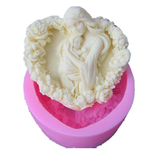 Greatmold Flower Fairy Soap Molds Angel Mom And Baby Soap Making Molds Diy Handmade Soap Making Tools For Soap Make Candle Making Polymer Clay Making Molds Resin Mould Resin Crafts Moulds #TOP1