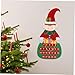 Tofficu Calendar Felt Advent Calendar Interactive Pockets for Daily Surprises Easy to Door Wall Decor Family-friendly Holiday Decoration for All Ages