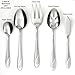 Cambridge Silversmiths Swirl Sand 89-Piece Flatware Set