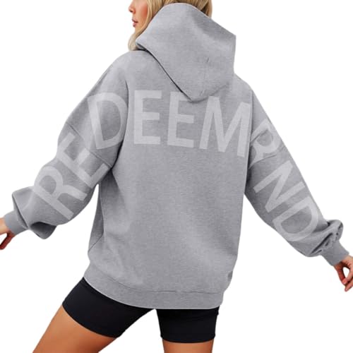 Sweat à capuche femme coton coupe ample décontracté cozy A32