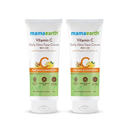 Mamaearth Vitamin C Daily Glow Face Cream With Vitamin C & Turmer...