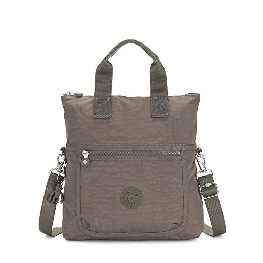 Kipling Eleva, Bolso con Bandolera para Mujer, Verde (Seagrass), 31x33x12 centimeters (B x H x T)