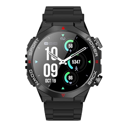Voltark Orologio Smartwatch S10 Uomo, Display AMOLED da 1.43", Impermeabile
