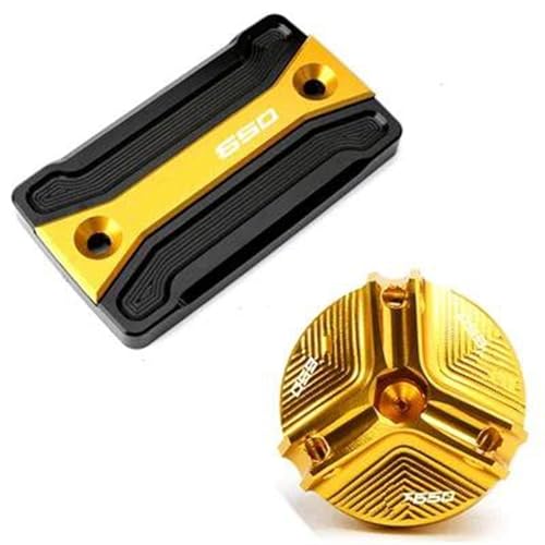 Tapa de líquido de frenos para Suzuki SV650 que mejora el sellado y la estética