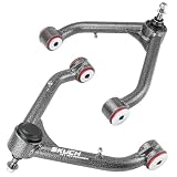 Front Upper Control Arms for 1999-2006 Chevy Silverado 1500/GMC Sierra 1500, Stock Suspension Arms After 2-4 inches Lift On Chevy GMC 4WD 4X4 RWD, Tubular Design with PU Bushings, 2PCS