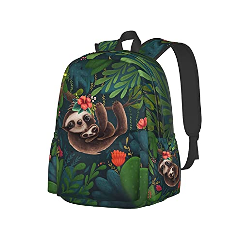 Sac à dos PC paresseux de la jungle pour vos journées de cours et bureau