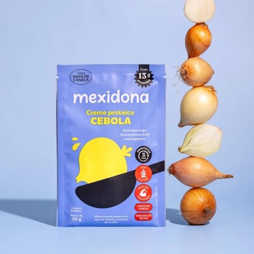 Kit Sopa de Caneca Proteica MEXIDONA Todos os 4 Sabores