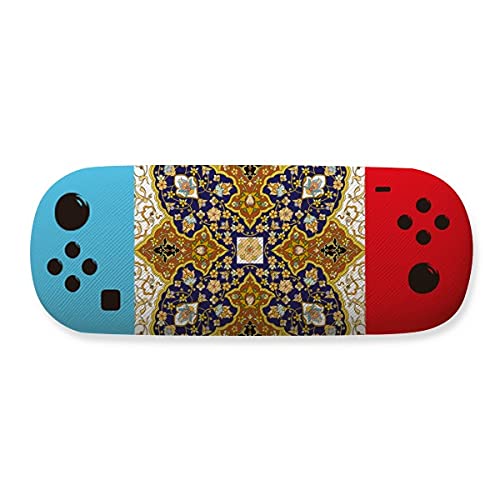 Étui de rangement pour lunettes motif floral moderne boîte rigide solaire et vue