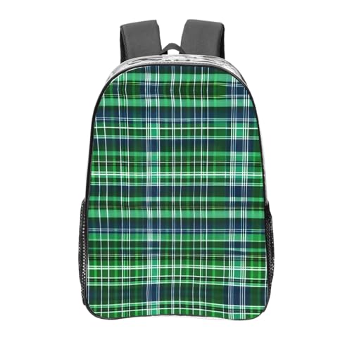 Sac à dos transparent pour éviter les fouilles fastidieuses au travail et au sport noir