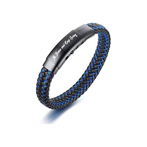 VNOX Inspirational Bracelet for Men Cover