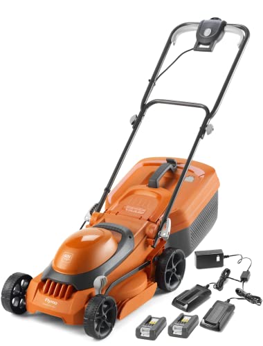 Flymo SimpliStore 340 Li Cordless Lawn Mower - 40V, 30cm Cutting...