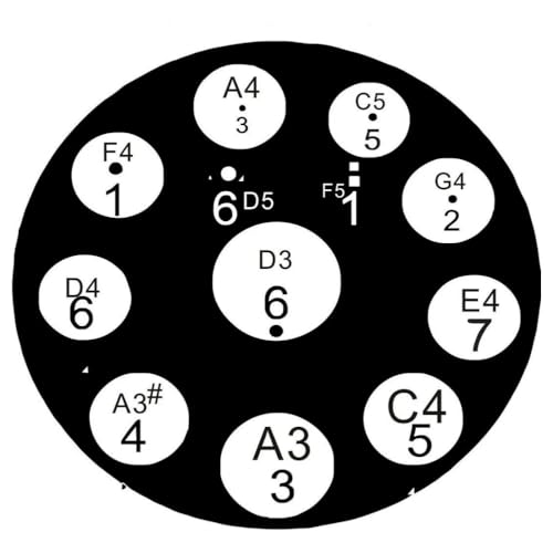 Tambor Steel Tongue Drum 22 pulgadas 12 notas Azul miniatura 7