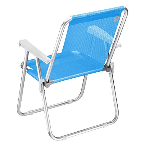 CADEIRA DE PRAIA ALUMÌNIO GRAND BEACH PREMIUM AZUL