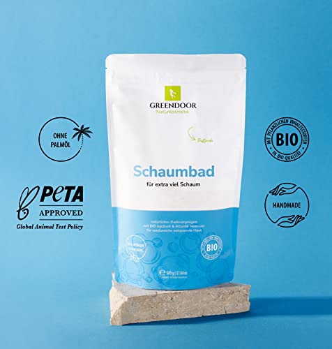 Schaumbad Greendoor Bio 500g Pulverkonzentrat für Hautpflege