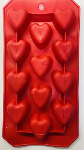 Moldes de cubitos en forma de corazón y rosa miniatura 3