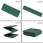 Foldable Yoga Mat 75"x31"x0.24" Portable Exercise Mat - Image 4