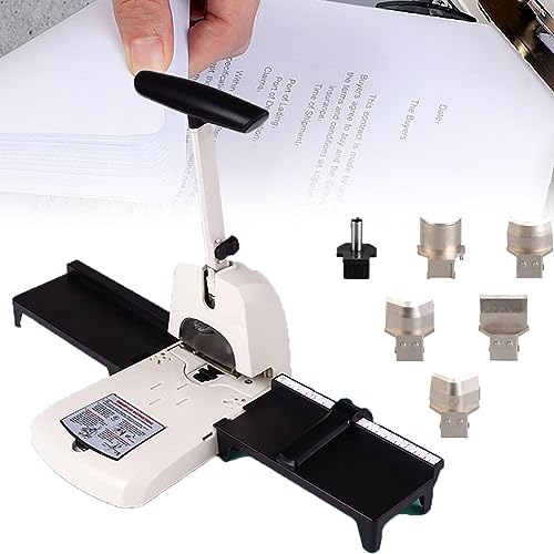 ☞ Guida per i fori di carta: ottieni una punzonatura precisa e professionale con la guida per i fori inclusa, insieme a una scatola di immagazzinaggio per mantenere i tuoi accessori organizzati.
