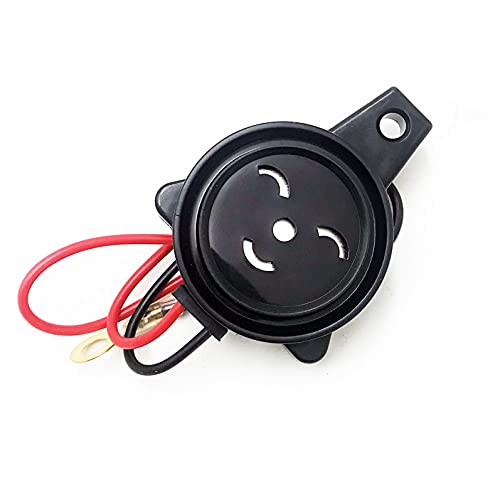 HONSDUKE Waterproof Reverse Backup Alarm Beeper Buzzer Warning Horn for 12V Universal Trucks Cars Vans of All Vehicle Reverse with Smiling Face