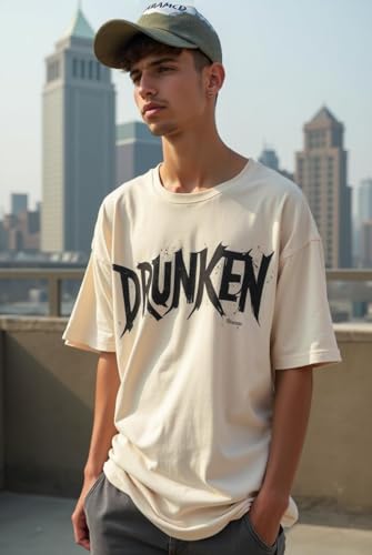 Image of DRUNKEN Cap for Men Women Topi Unisex Head Branded Boy's Girl's Caps Adjustable Strap Summer Sports Cricket Gym Dance Cotton Free Size Free Size Cotton Hat Summer Look Snapback
