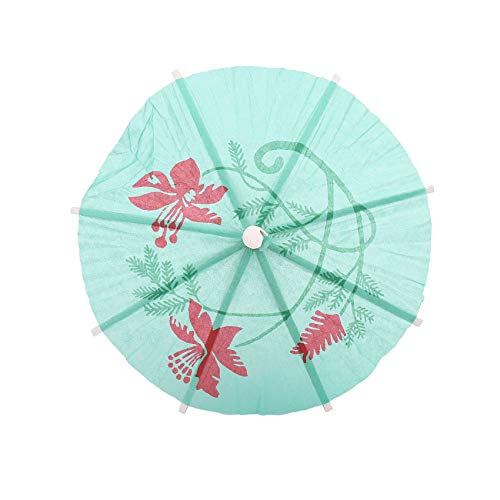 OVBBESS 100 Gemengd Papier Cocktail Parasols Parasols voor Party Tropische Drankjes Accessoires - Image 7