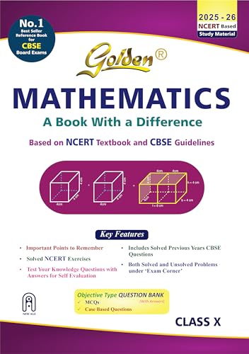 Golden Mathematics Study Material Based on NCERT for Class-10 | F...