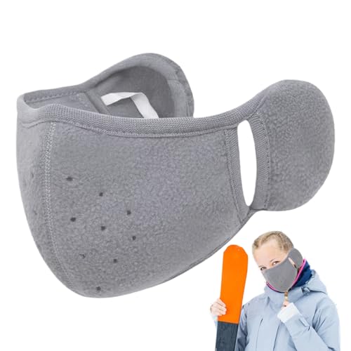 Windschutz Motorhaube - Kaltes Wetterausrüstung, Gesichtsabdeckmaske, leichte atmungsaktive Maske | Winter warme Ohrschernungen, winddichtes -Kapuze, Polar -Fleece -Ohrschützer zum