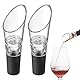 2 Stück Weinausgießer,Dekantierausgießer mit Belüfter,Aufsatz geeignet für viele Weinflaschen,Wein Ausgießer,für Tropffreies Einschenken Von Rotwein Und Weißwein
