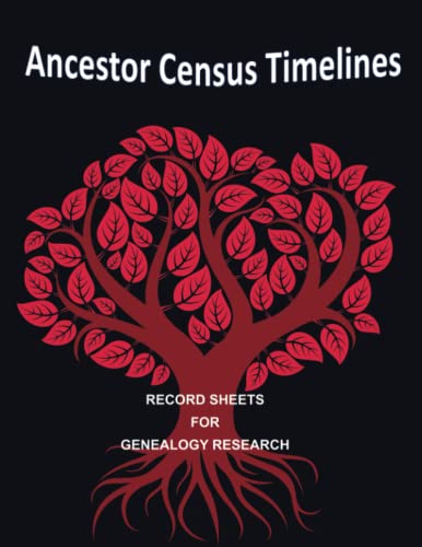 Ancestor Census Timelines: Record Sheets for Genealogy Research