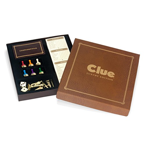 Clue Luxury Edition juego de mesa de lujo para 3 a 6 jugadores miniatura 5