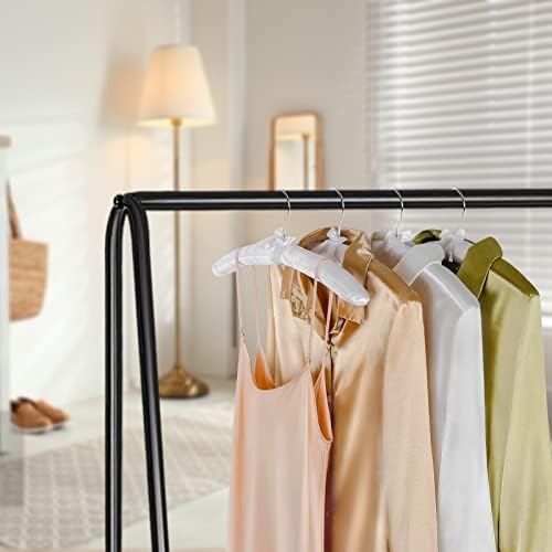 Holdfiturn Small Clothes Rails 60 * 36 * 151cm Clothing Coat Rack Clothing Rail for Bedroom Hanging Rail for Clothes Childrens Garment Dress Hanging Display Stand with Shoe Storage Shelf (Black)