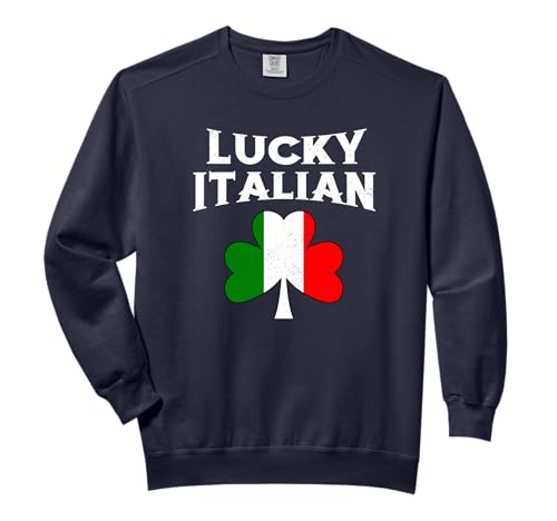 Lucky Italian St Patricks Day T-Shirt Irish Italy Comfort Colors