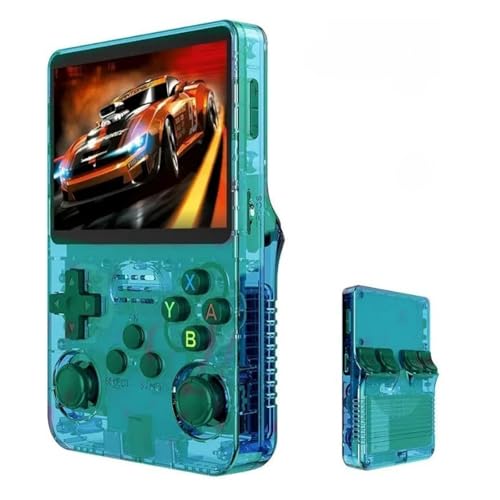 Pocket Gameboy 2.0 R36S Retro-Handheld-Konsole mit 3,5-Zoll-IPS-Display, 64 GB Speicherplatz, über 40.000 vorinstallierten Spielen und einem 3500-mAh-Akku