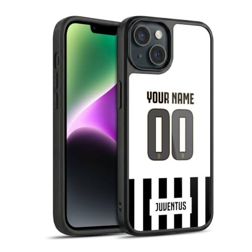 Coque Juventus iPhone 14 Renforcée Anti-Choc aux Couleurs du Maillot Domicile