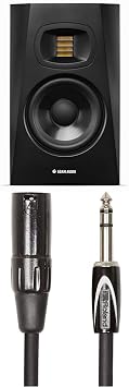 ADAM Audio T5V Studio Monitor Pair and Two XLR to TRS Cables