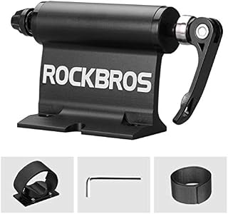 ROCKBROS Bike Fork Mount Alloy Bike Quick Release Mount Locking Truck Mount