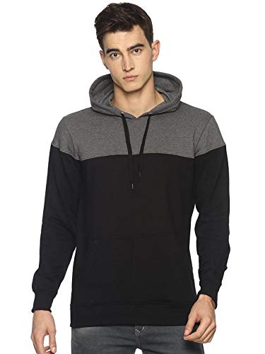 VOYAGUE Men's Cotton Full Sleeve Hoodie 