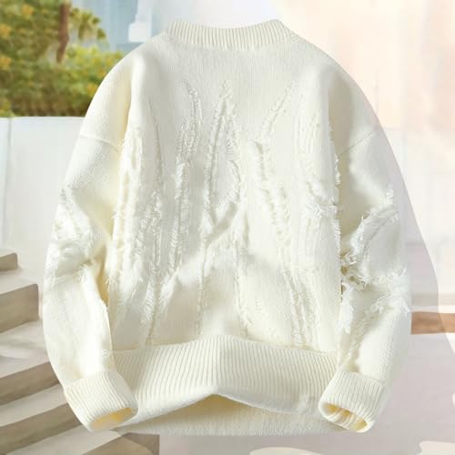 Pull d'hiver homme style coréen décontracté pour look urbain - 4