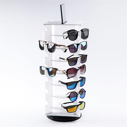 Expositor de gafas vertical para solucionar la falta de espacio 2