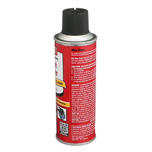 CRC, Wire Dryer, Wet Ignition System Dryer, 6 Wt Oz, 1 Pack - Thumbnail 2