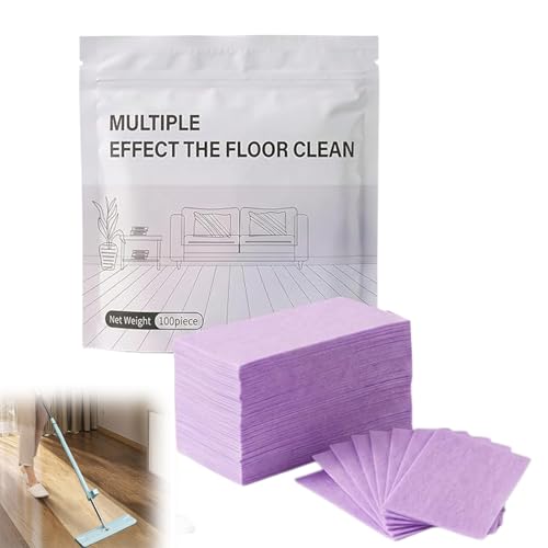 Lurini 100 Piece Floor Cleaning Tablets, 2026 Upgraded Multiple Effect the Floor Clean, foor Cleaning Tablets for Mopping (Lavender)