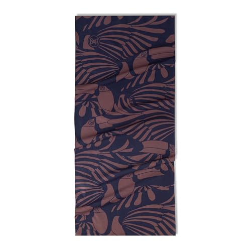 BUFF®| Schlauchschal CoolNet UV® Männlich Weiblich Erwachsene Flexibel, UPF50-Schutz, leicht, dehnbar, recyceltes Material, Sport, Sommer, Einheitsgröße, Bleu fonce