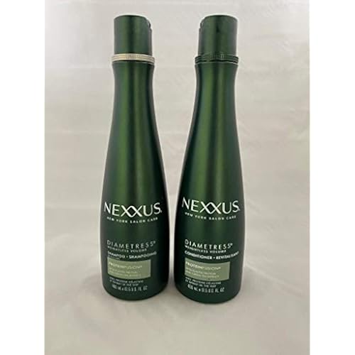 Nexxus Diametress Volumizing Combo Pack, Rebalancing Shampoo + Restoring Conditioner, 13.5 Ounce Each, Packaging May Vary