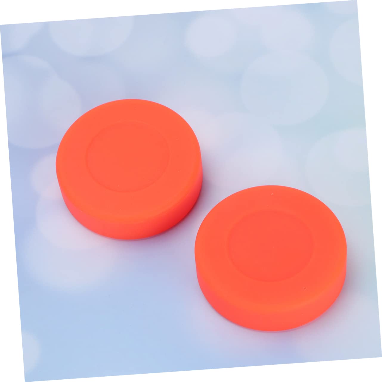 BESPORTBLE Rondelles de Hockey Dureté Réglable en Caoutchouc 12 Pièces Surface Mate Lisse Accessoires pour Hockey Glace et Roller