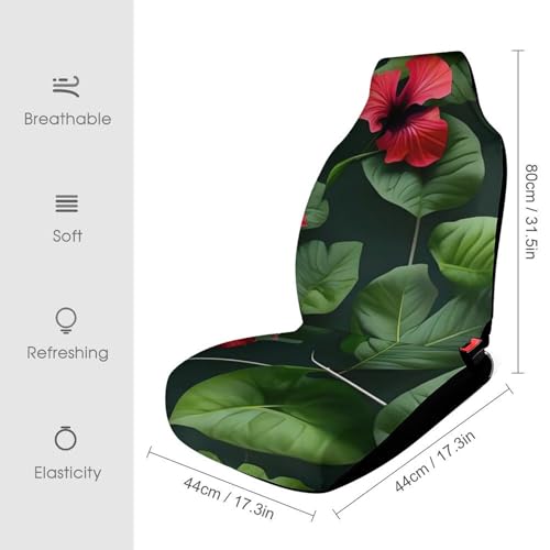 Housse de siège de voiture à fleurs couverture de protection SUV - 2